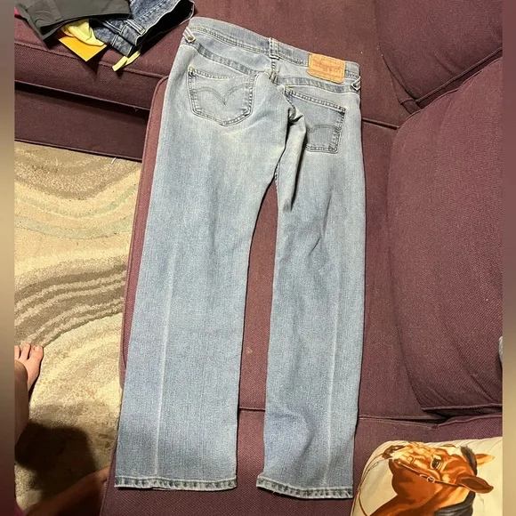 Levi’s 513 slouch boot cut button fly Jean - Picture 8 of 10